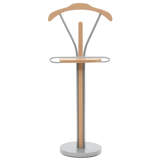 246719 vidaXL Suit Stand 45x35x107 cm Natural