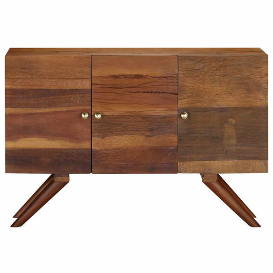 vidaXL Sideboard Brown Solid Reclaimed Wood 110x30x75 cm