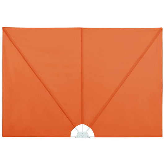 vidaXL Collapsible Terrace Side Awning Terracotta 400x200 cm