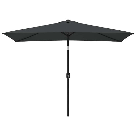 vidaXL Garden Parasol | Anthracite | Polyester | 300x200 cm | Tiltable