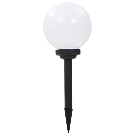 vidaXL Outdoor Solar Lamps 3 pcs LED Spherical 20 cm RGB