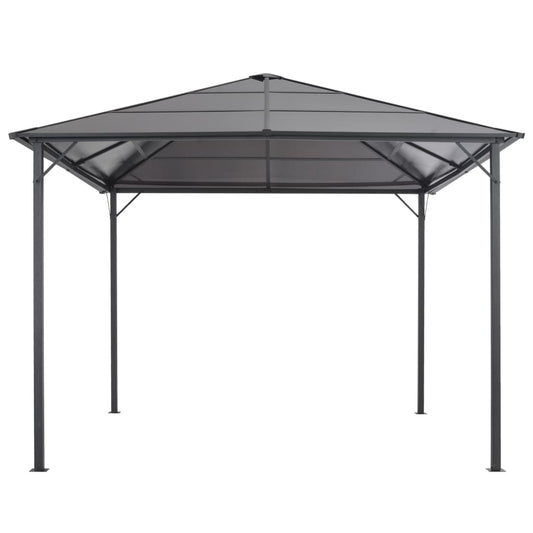 vidaXL Gazebo | Anthracite | Aluminium and Steel | Large