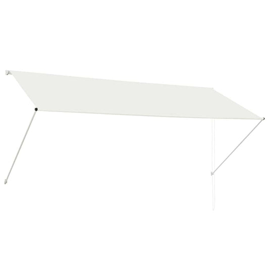 143767 vidaXL Retractable Awning 300x150 cm Cream