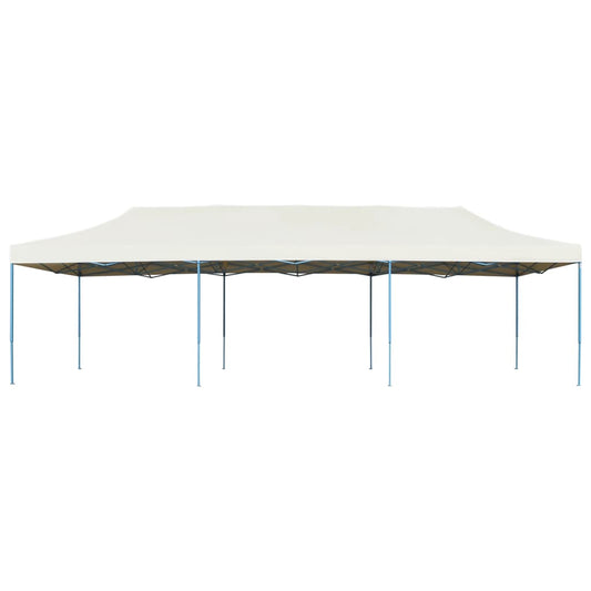 vidaXL Folding Pop-up Party Tent 3x9 m Cream