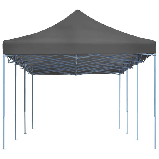 vidaXL Folding Pop-up Party Tent 3x9 m Anthracite