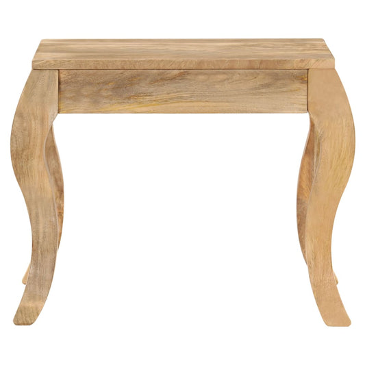 247112 vidaXL End Table 45x45x40 cm Solid Mango Wood