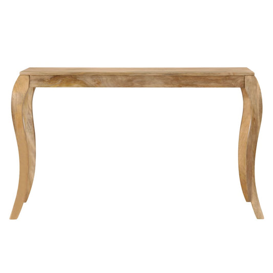 247113 vidaXL Dining Table 118x60x76 cm Solid Mango Wood