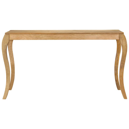 247114 vidaXL Dining Table 135x75x76 cm Solid Mango Wood