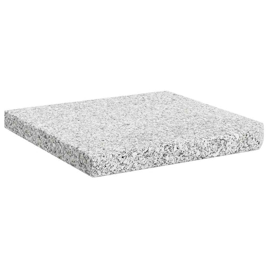 vidaXL Umbrella Weight Plate Granite 25 kg Square Grey