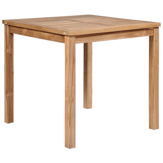 44999 vidaXL 5 Piece Outdoor Dining Set Solid Teak Wood