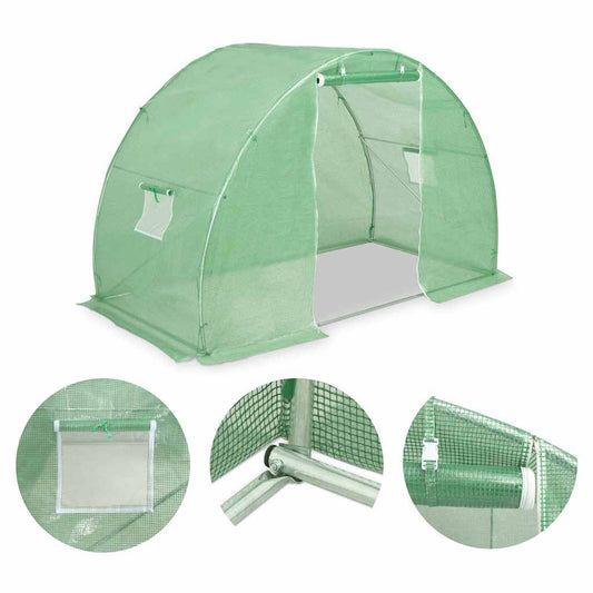 45533 vidaXL Greenhouse 4,5m² 300x150x200 cm