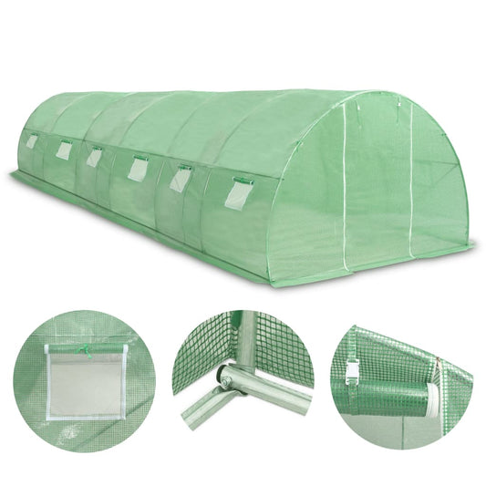 vidaXL Greenhouse 27m² 900x300x200 cm