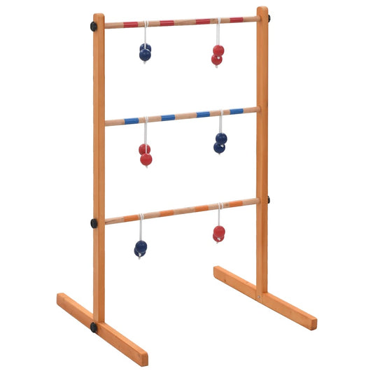 91805 vidaXL Golf Spin Ladder Wood