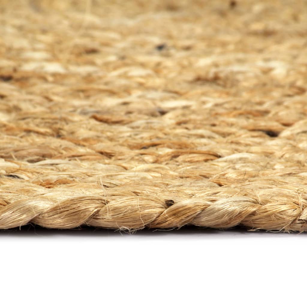 vidaXL Placemat | Set of 6 | Natural | Jute | Medium | Stackable | Placemat