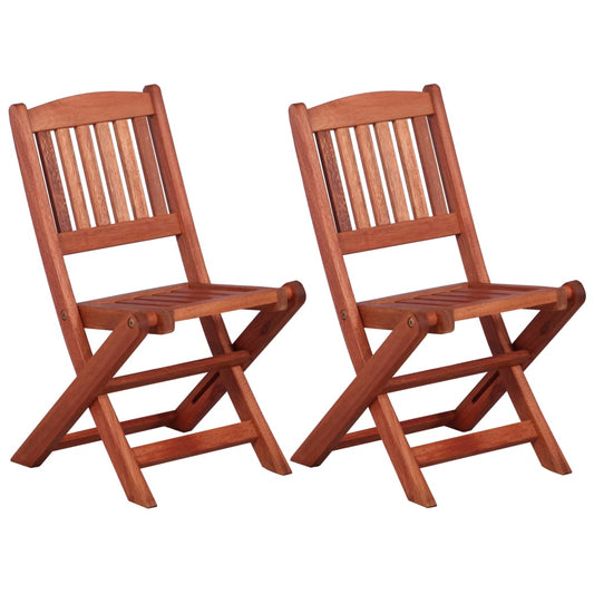vidaXL 4 Piece Outdoor Dining Set for Children Solid Eucalyptus Wood