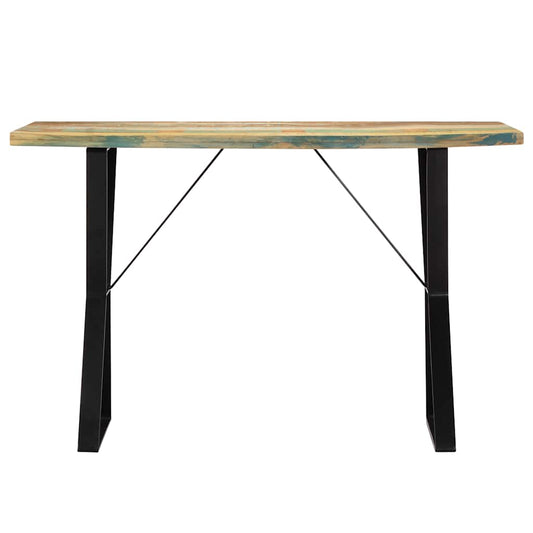 247950 vidaXL Dining Table 120x60x76 cm Solid Reclaimed Wood