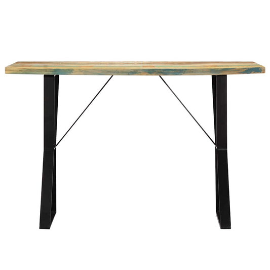 247950 vidaXL Dining Table 120x60x76 cm Solid Reclaimed Wood