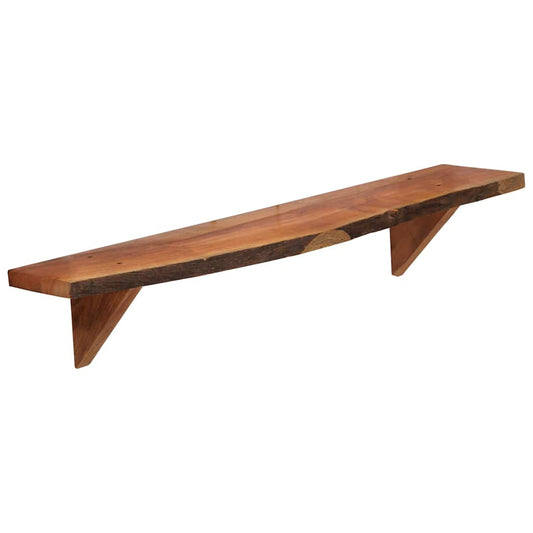 247928 vidaXL Wall Shelves 2 pcs 90x20x18 cm Solid Acacia Wood