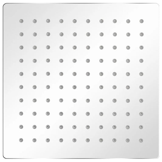 vidaXL Rain Shower Head 2 pcs Stainless Steel 20x20 cm