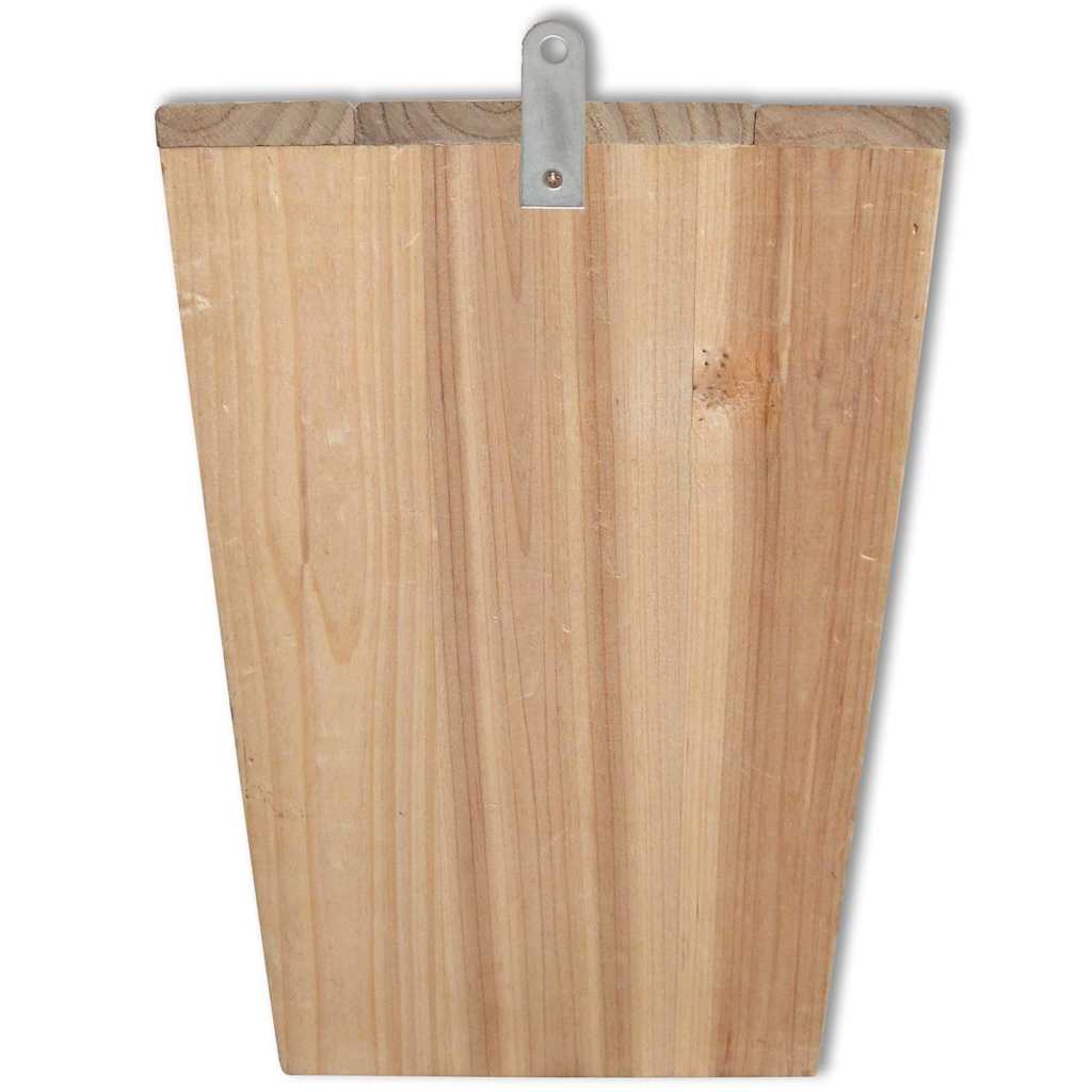 vidaXL Bat Houses 4 pcs 22x12x34 cm Wood