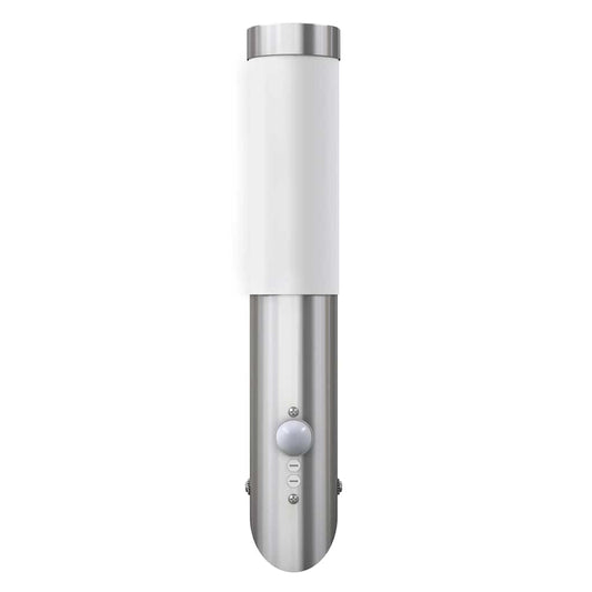 vidaXL RVS Gardenlamp Wall Lamp Waterproof with Motion Detector
