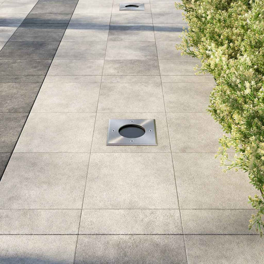 40394 vidaXL Outdoor Ground Lights 3 pcs Square