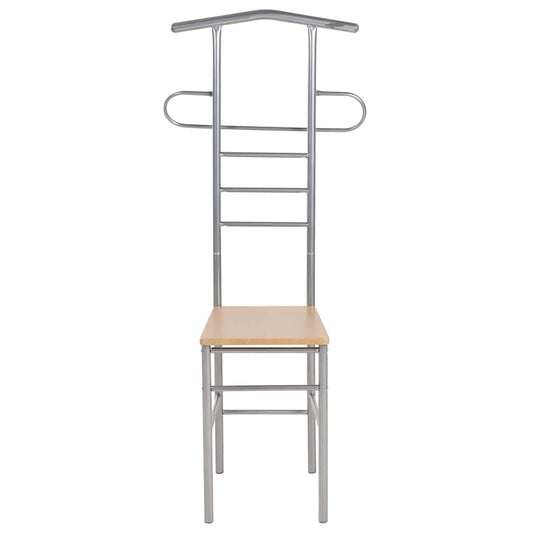 60651 vidaXL Gentleman's Valet Chairs 2 pcs Metal