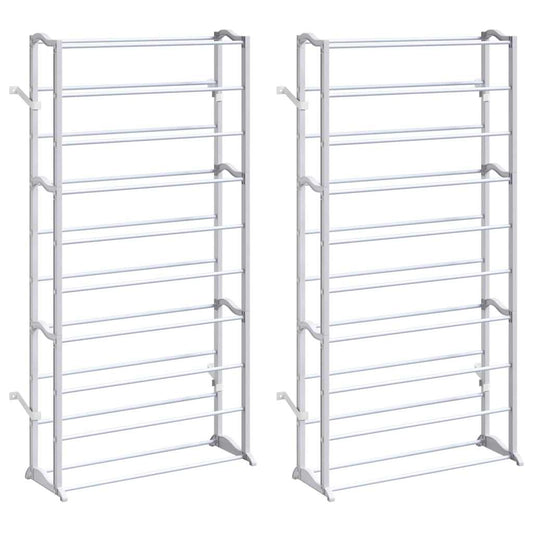 vidaXL 2 x Shoe Rack