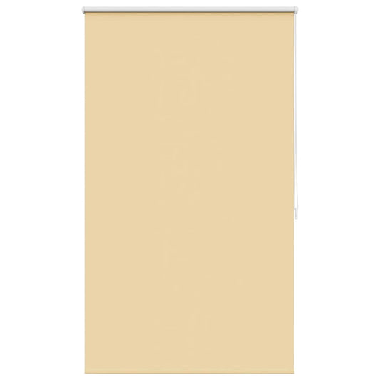 vidaXL Roller blind blackout 84.4x175 cm Fabric Width 80 cm beige