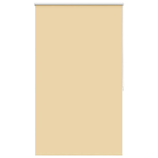 vidaXL Roller blind blackout 84,4x175 cm Fabric Width 80 cm beige