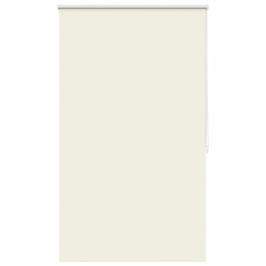 vidaXL Roller blind blackout 104.4x175 cm Fabric Width 100 cm off white