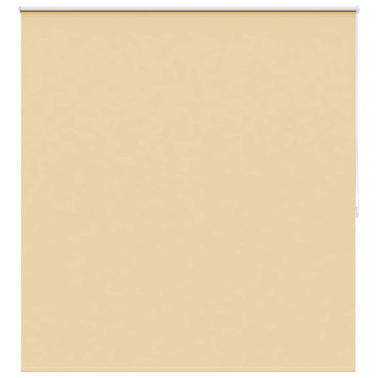 vidaXL Roller blind blackout 144,4x175 cm Fabric Width 140 cm beige