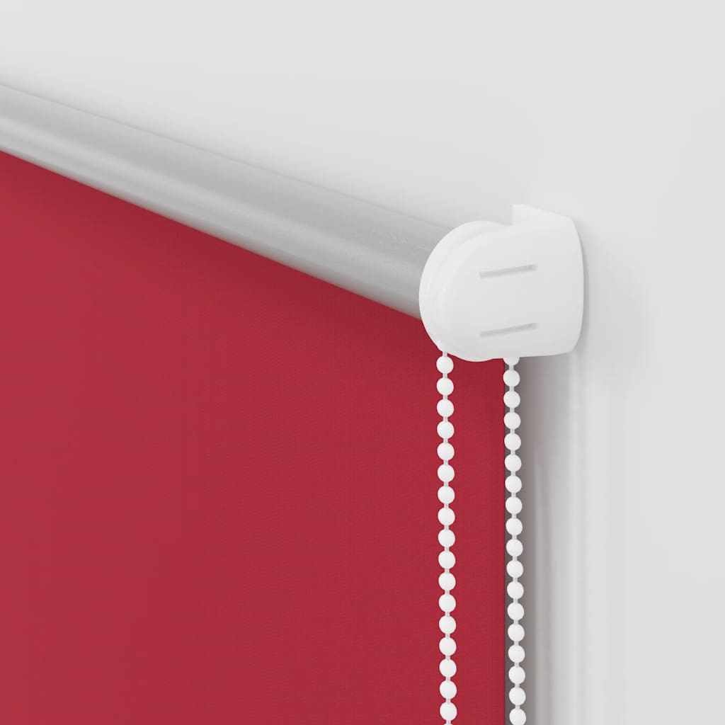 vidaXL Roller blind blackout 164.4x175 cm Fabric Width 160 cm red