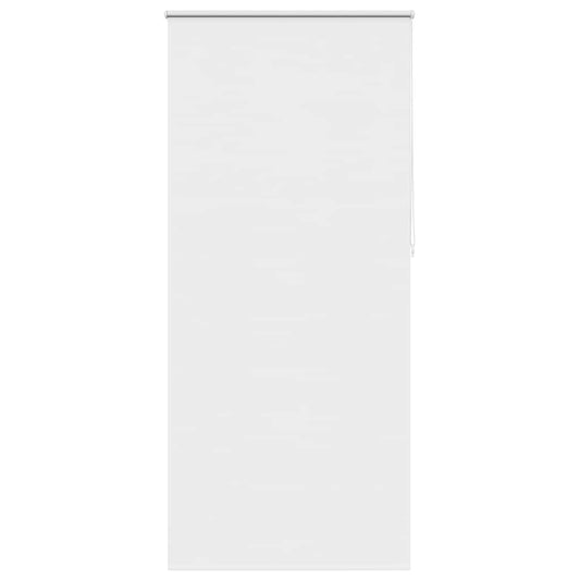 vidaXL Roller blind blackout 84,4x230 cm Fabric Width 80 cm white