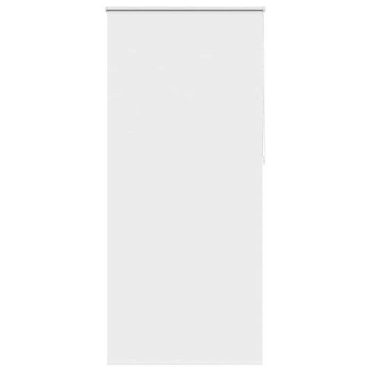 vidaXL Roller blind blackout 104,4x230 cm Fabric Width 100 cm white