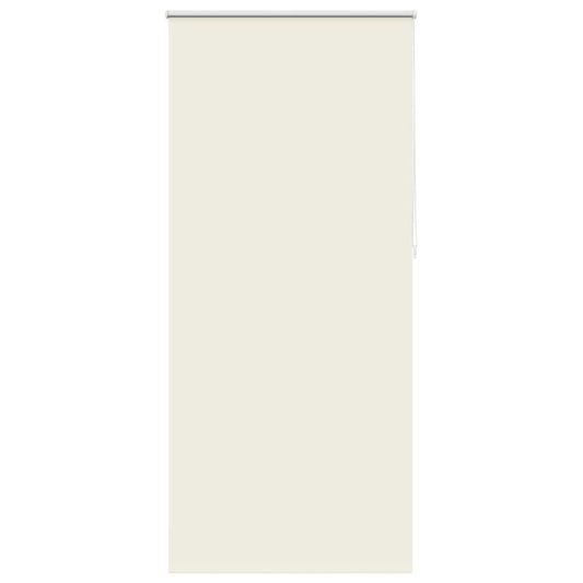vidaXL Roller blind blackout 104.4x230cm Fabric Width 100cm off white