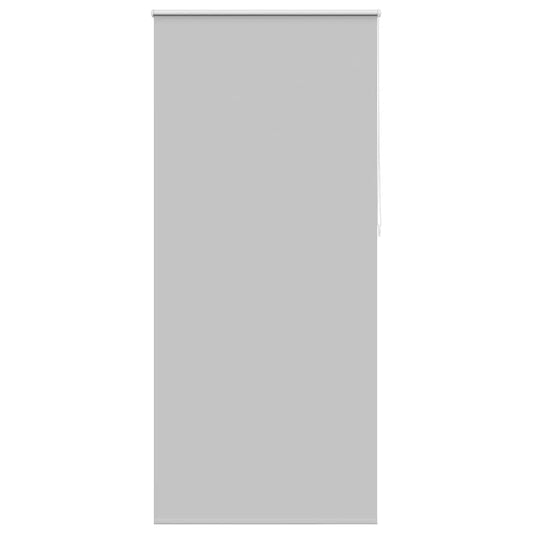 vidaXL Roller blind blackout 104,4x230 cm Fabric Width 100 cm grey