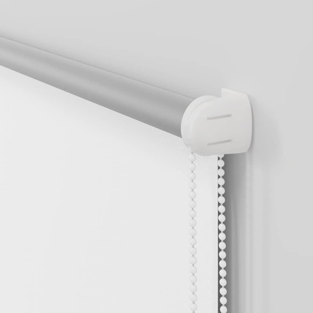 vidaXL Roller blind blackout 144.4x230 cm Fabric Width 140 cm white