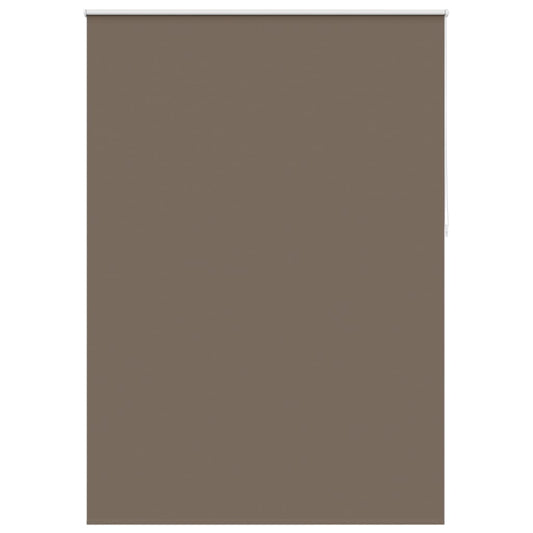 vidaXL Roller blind blackout 144.4x230 cm Fabric Width 140 cm coffee