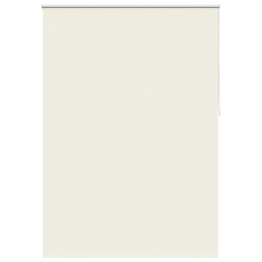 vidaXL Roller blind blackout 164.4x230 cm Fabric Width 160 cm off white