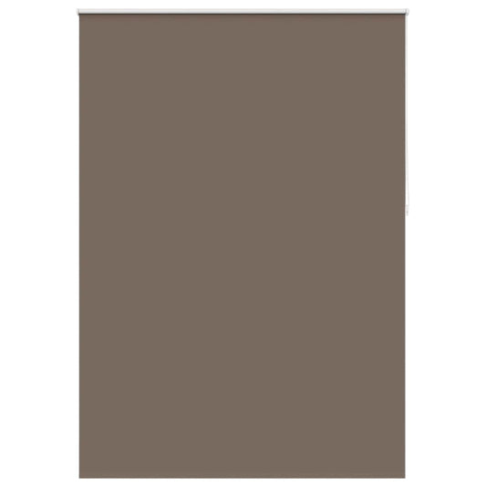 vidaXL Roller blind blackout 164.4x230 cm Fabric Width 160 cm coffee