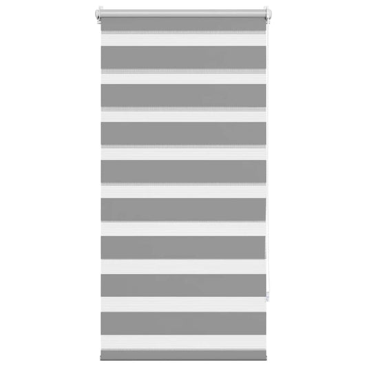 vidaXL Zebra blind 60,9x120 cm Fabric Width 56,7 cm grey