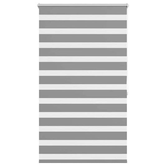 vidaXL Zebra blind 100,9x175 cm Fabric Width 96,7 cm grey