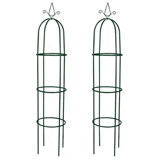 40779 vidaXL Garden Arch Tower 2 pcs