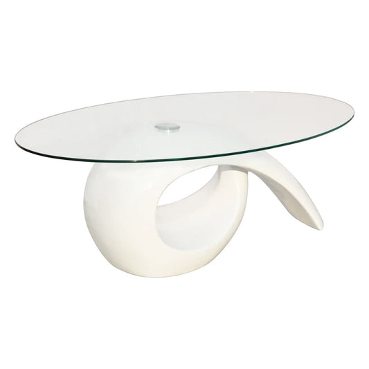 vidaXL Coffee Table | High gloss white