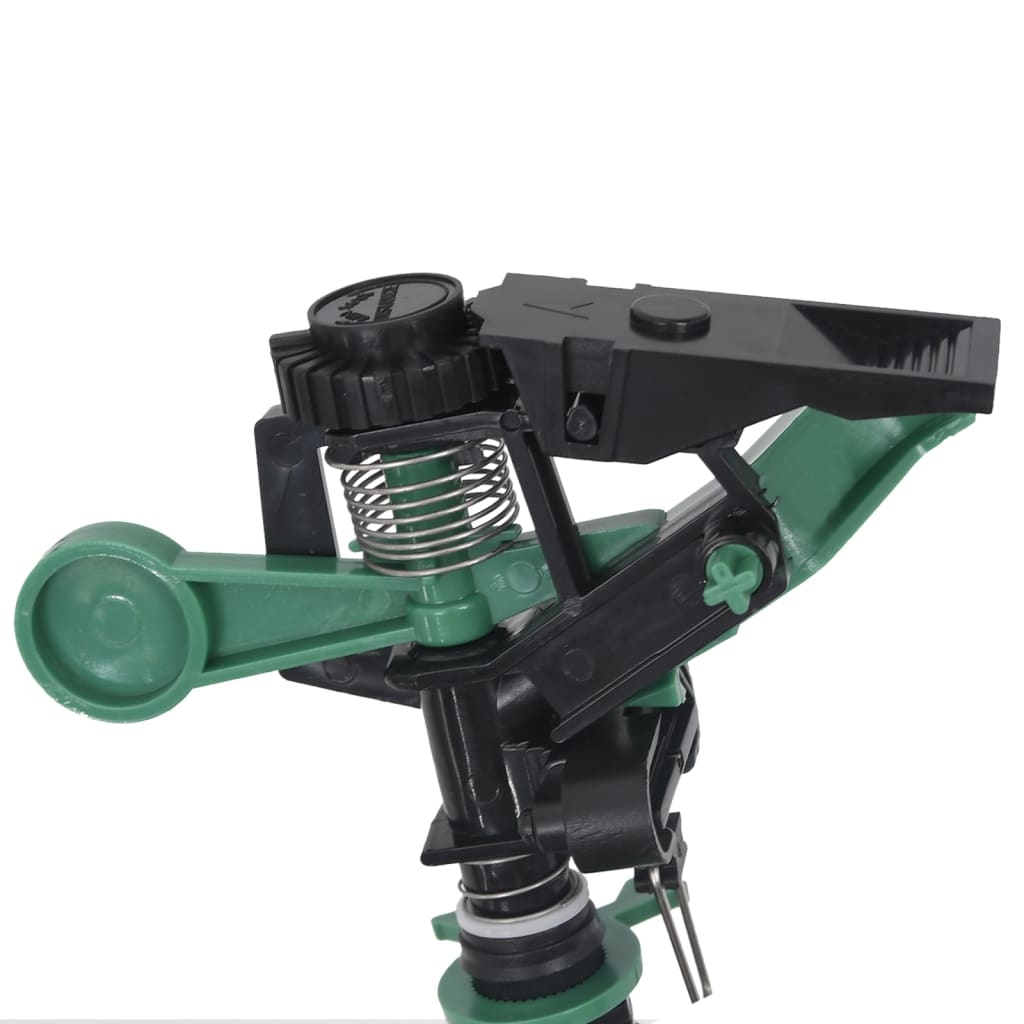 vidaXL Garden Sprinkler | Green | POM (Polyoxymethylene) | Standard