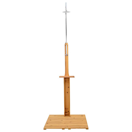 Wooden Garden Shower