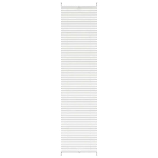 vidaXL Plisse Blind 40x200cm White Pleated Blind