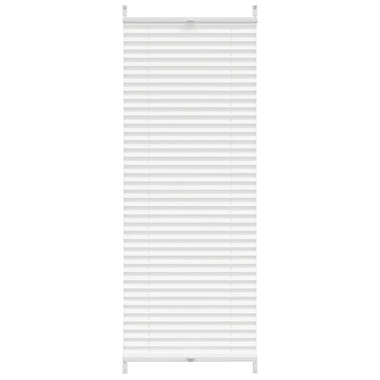 Plisse Blind 50x100cm White Pleated Blind