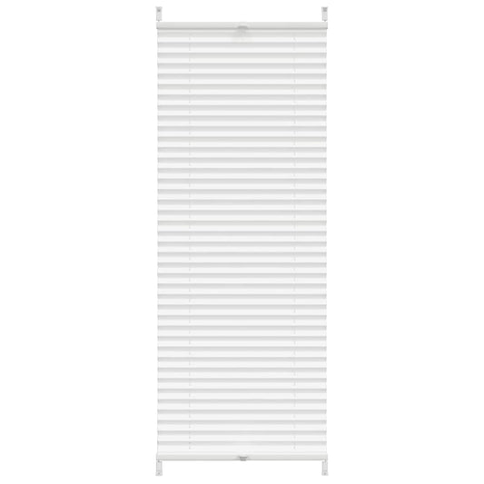 Plisse Blind 60x100cm White Pleated Blind